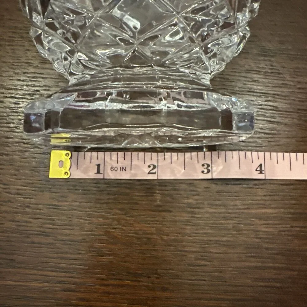 Vintage 1990's Noritake Hampton Hall Collection Crystal Vase 7